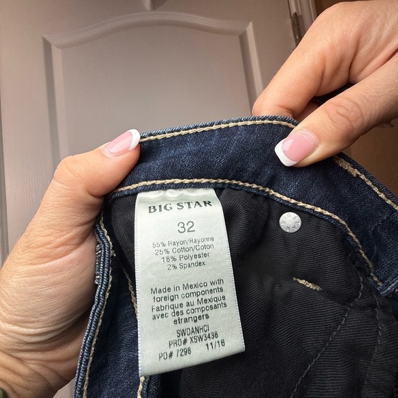 NWT Big Star Women’s DANA High Rise Curvy Skinny Jeans - Picture 7 of 10
